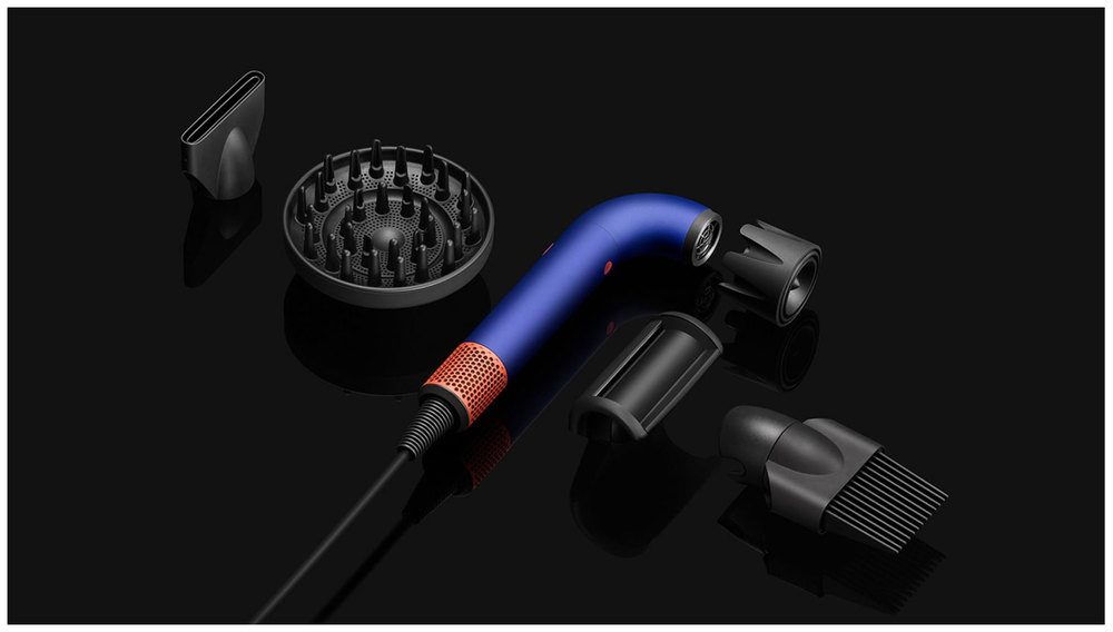 Фен Dyson Supersonic R Professional HD18 Vinca blue/Topaz orange