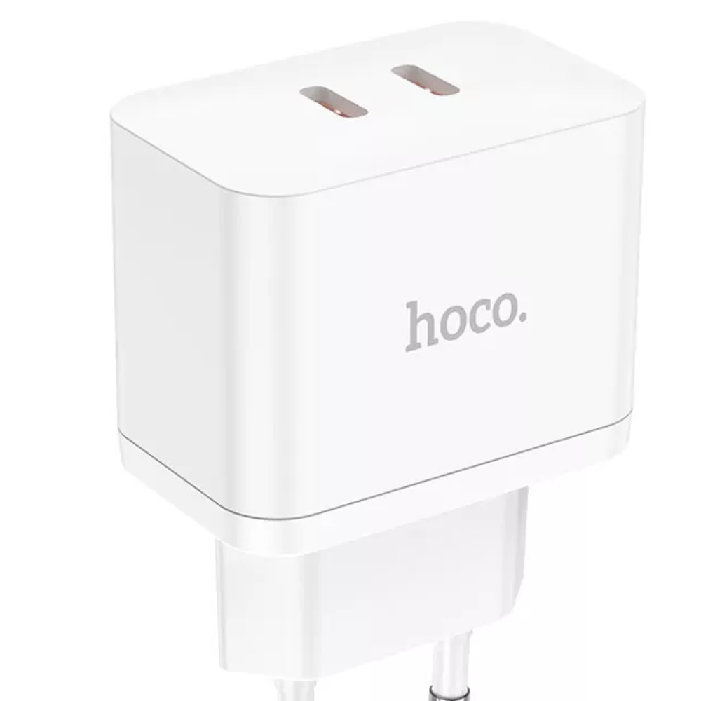 Зарядное устройство Hoco N29 Triumph PD35W dual port(2C), Белый 