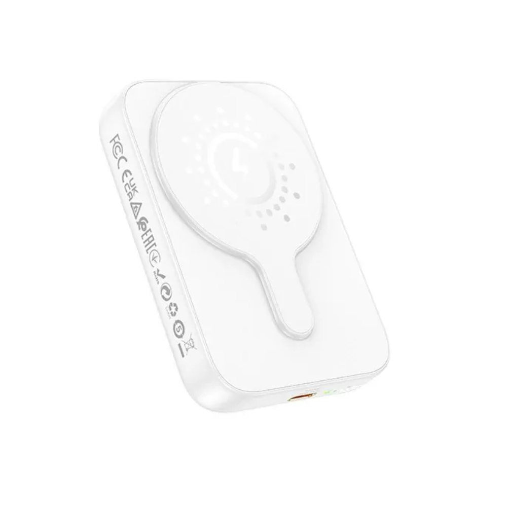 Беспроводное зарядное устройство Hoco J117 Esteem PD20W magnetic, Белый