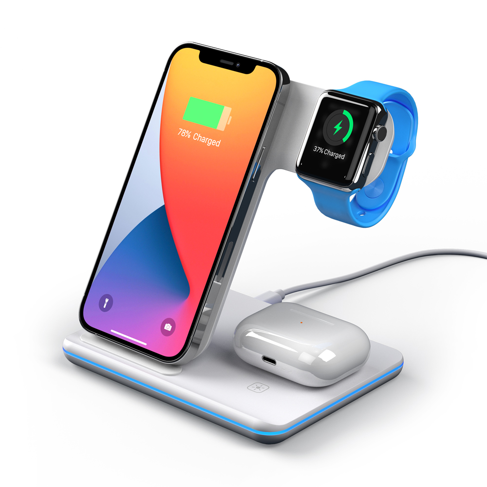Беспроводная зарядка для iPhone DEPPA Charging Stand Neo 20 Вт