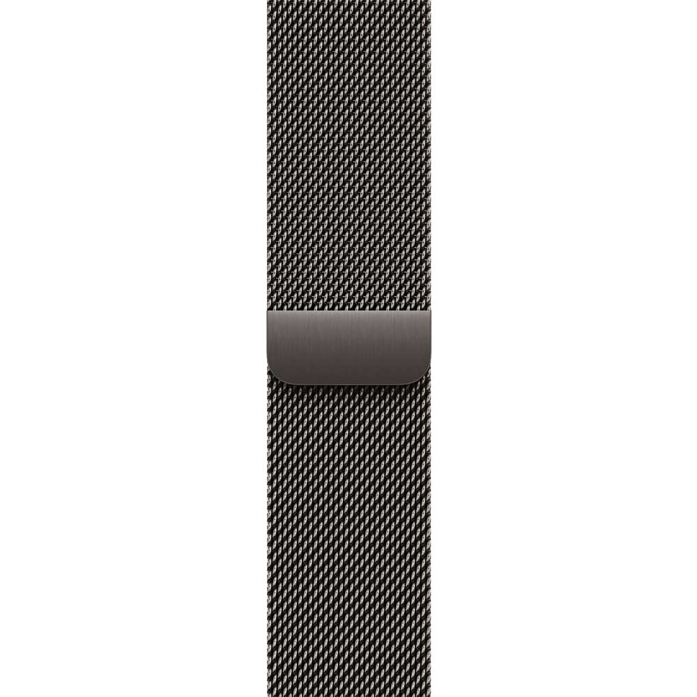 Apple Watch Series 10 GPS+Cellular 46mm Slate Titanium Case with Slate Milanese Loop