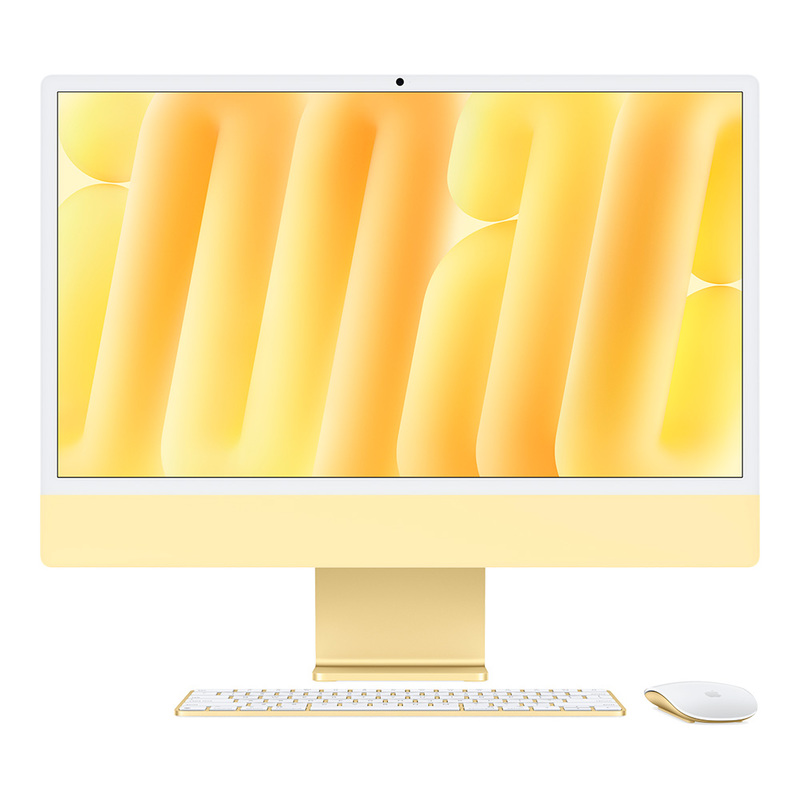 Apple iMac 24 (2024) M4, 8C CPU, 8C GPU, 16 Gb, 256 Gb SSD Yellow