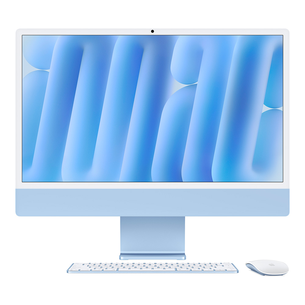 Apple iMac 24 (2024) M4, 10C CPU, 10C GPU, 16 Gb, 256 Gb SSD Blue