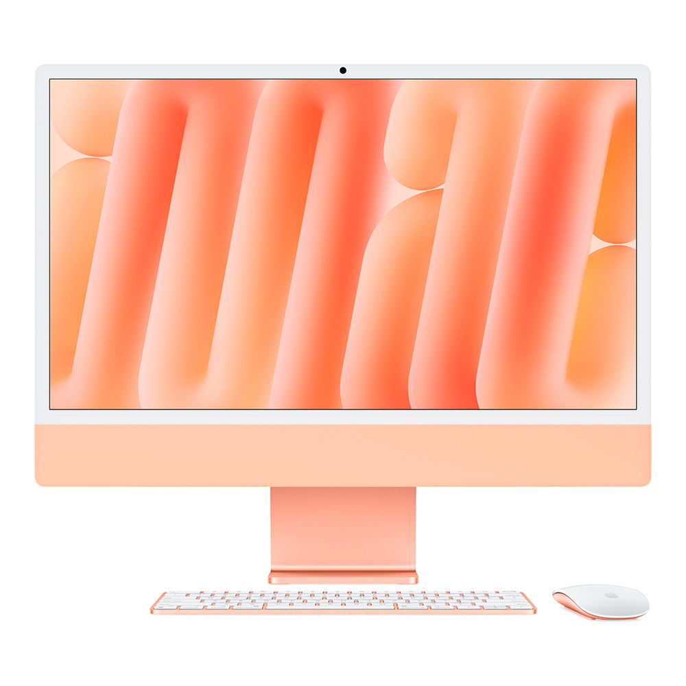 Apple iMac 24 (2024) M4, 10C CPU, 10C GPU, 16 Gb, 256 Gb SSD Orange