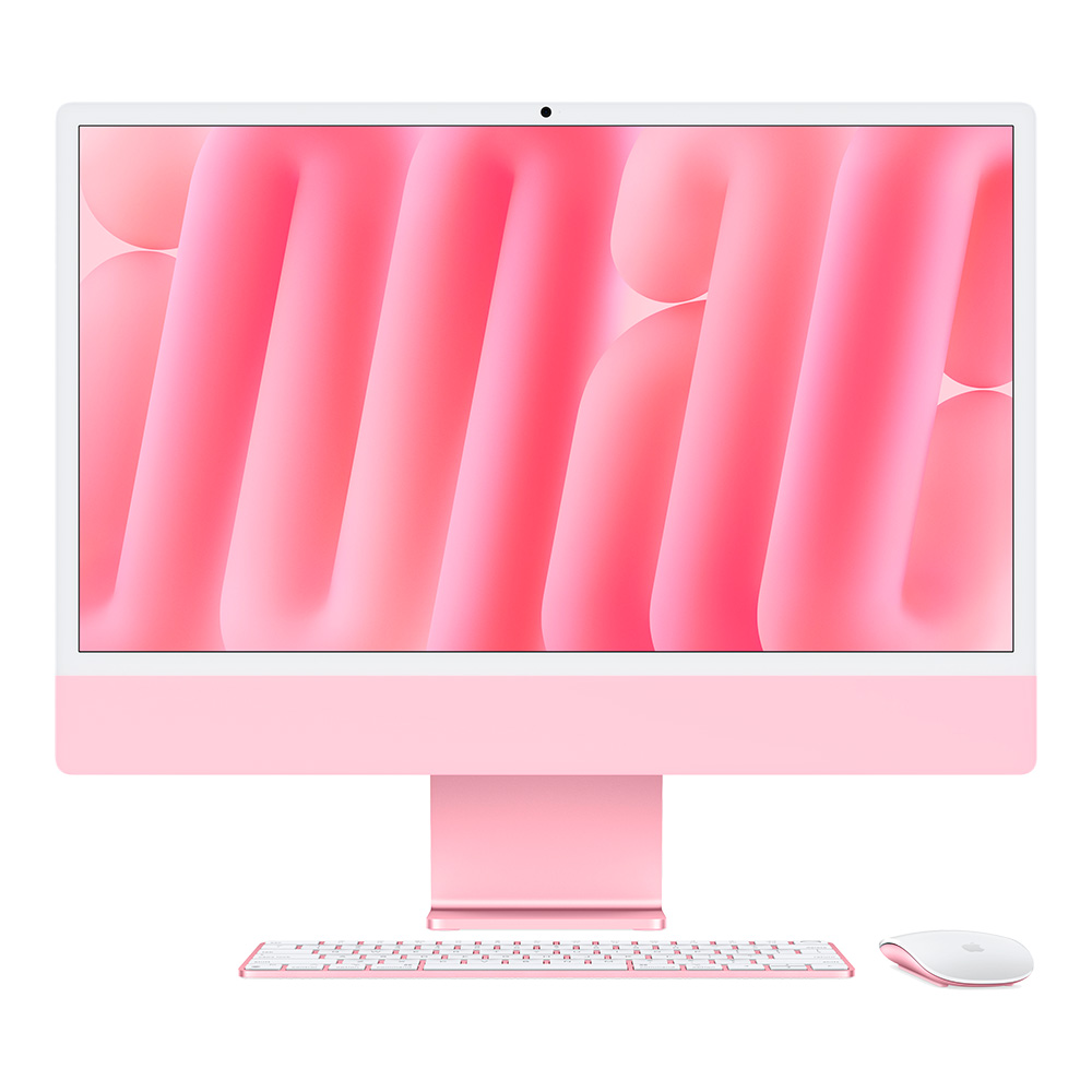 Apple iMac 24 (2024) M4, 10C CPU, 10C GPU, 16 Gb, 256 Gb SSD Pink