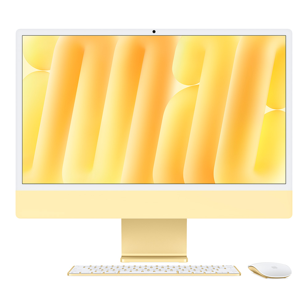 Apple iMac 24 (2024) M4, 10C CPU, 10C GPU, 16 Gb, 256 Gb SSD Yellow