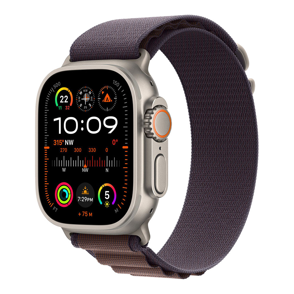 Apple Watch Ultra 2 with Indigo Alpine Loop L
