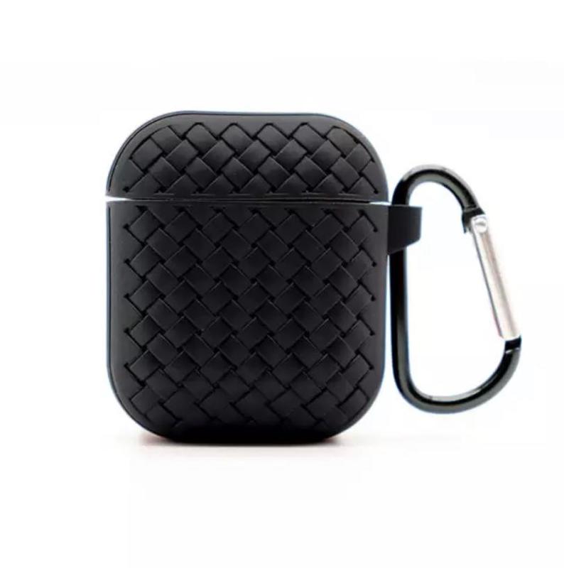 Чехол плетение для AirPods Black