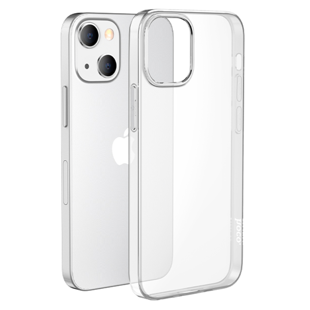 Силиконовый чехол HOCO для iPhone 15 (прозрачный)