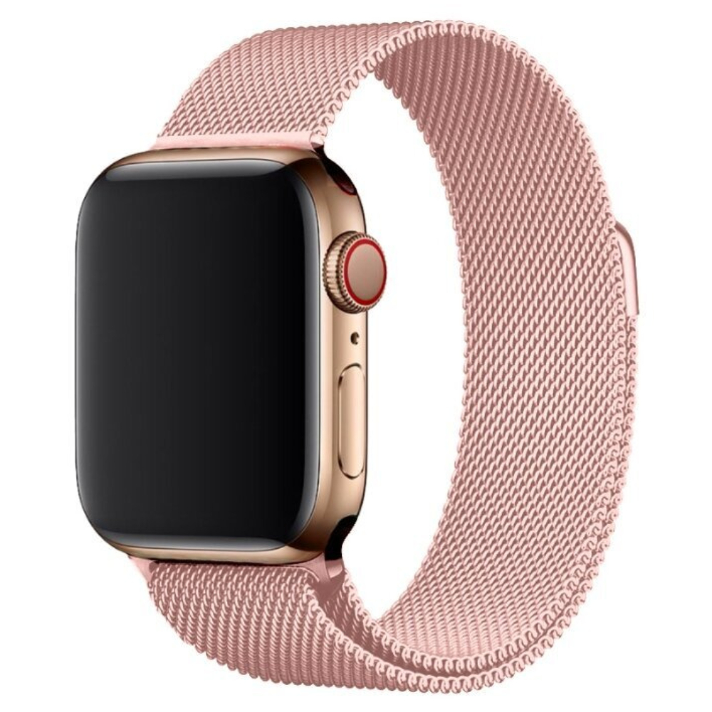 Ремешок Milanese Loop для Apple Watch 38/40 mm розовый