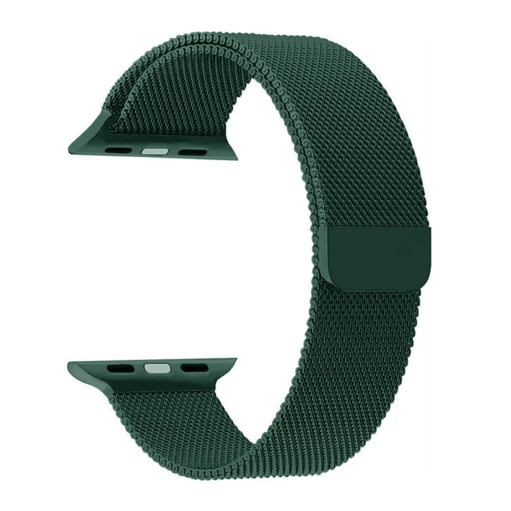Ремешок Milanese Loop для Apple Watch 38/40mm зеленый