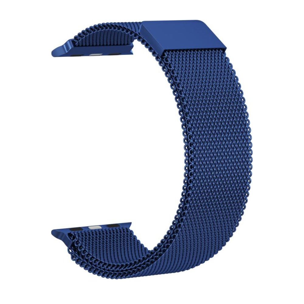 Ремешок Milanese Loop для Apple Watch 42/44mm синий