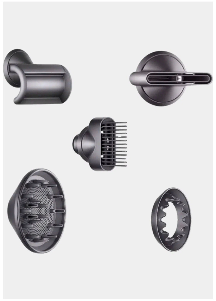 Фен Dyson Supersonic HD07 Gift Edition, красный/никель