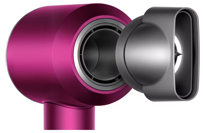 Фен Dyson Supersonic HD07, фуксия/никель