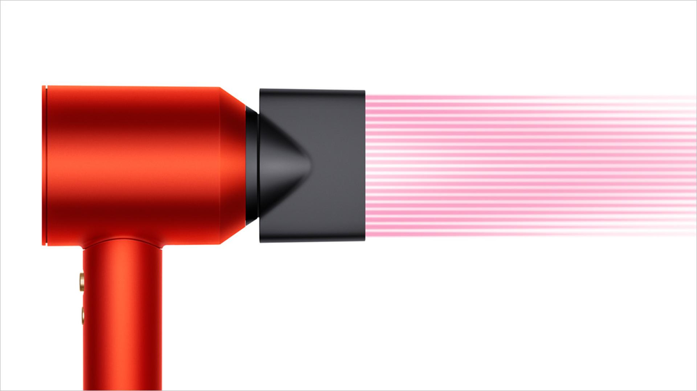 Фен Dyson Supersonic HD07, красный