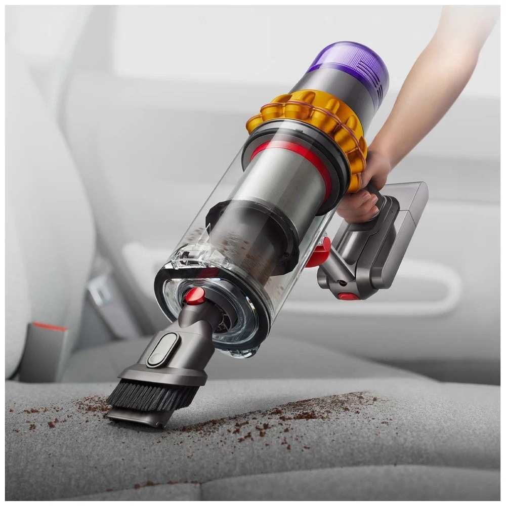 Пылесос Dyson V15 Detect Absolute, серебристый