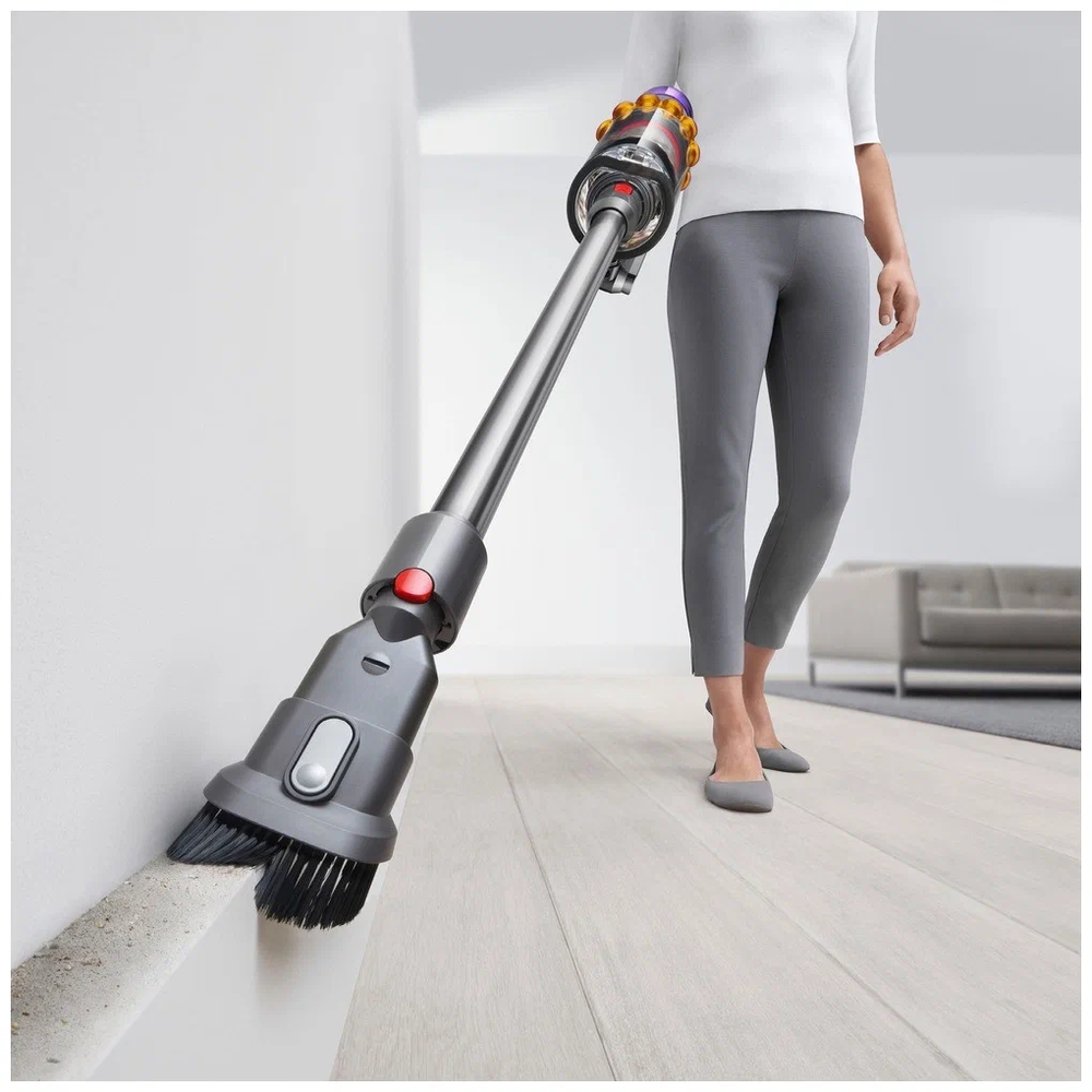 Пылесос Dyson V15 Detect Absolute, серебристый