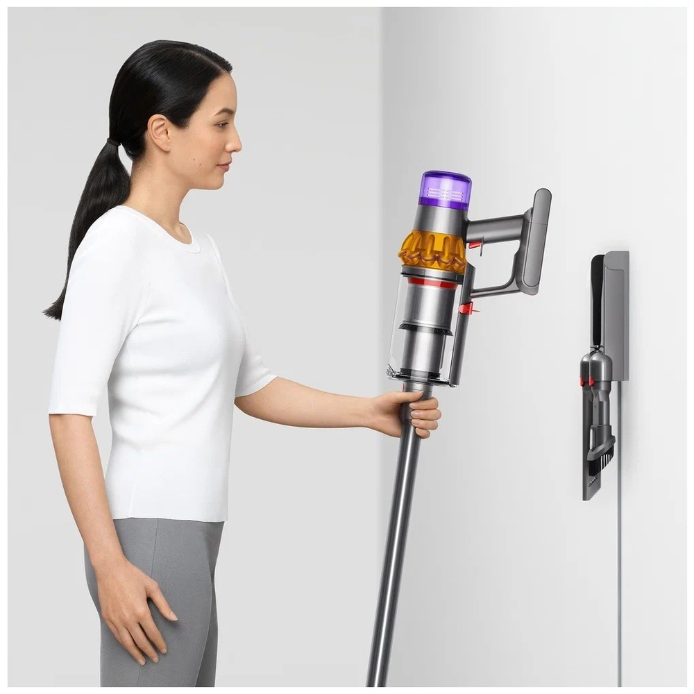 Пылесос Dyson V15 Detect Absolute, серебристый