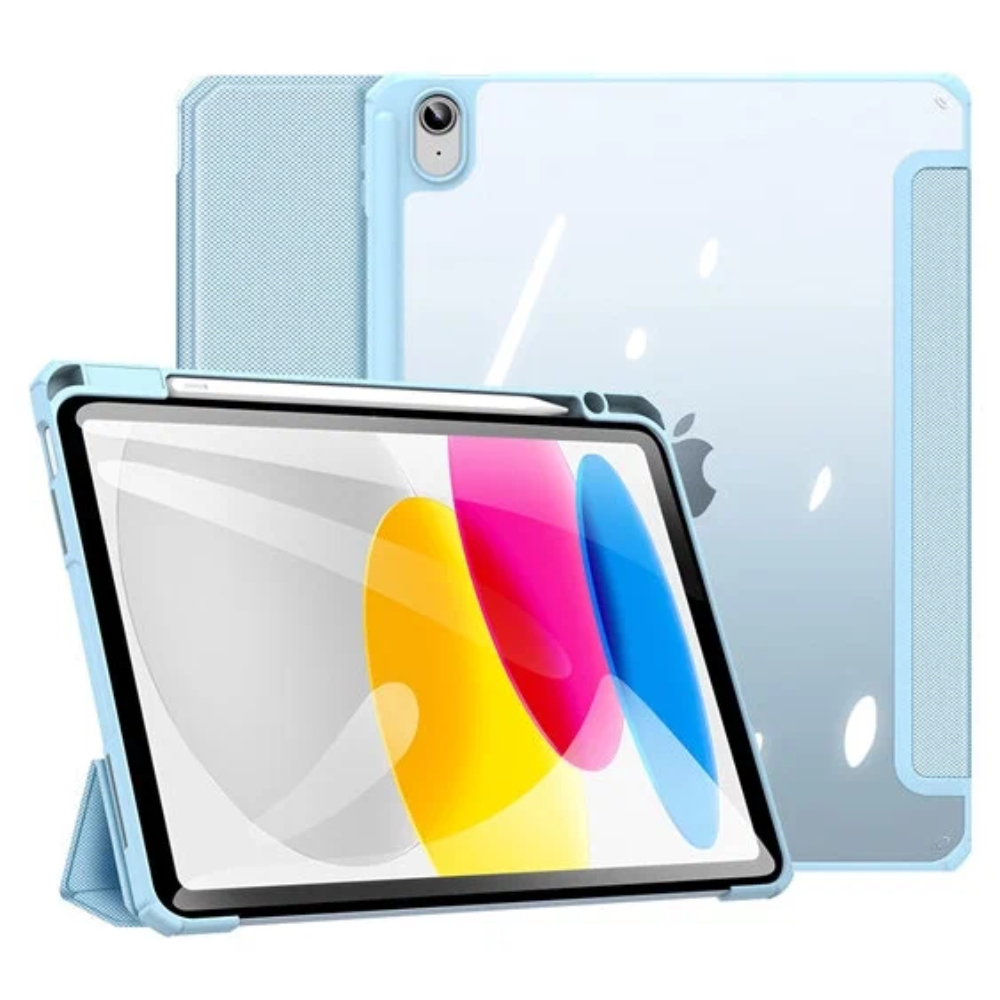Чехол книжка Dux Ducis для Apple iPad 10 (2022) 10.9" Toby Series Голубой