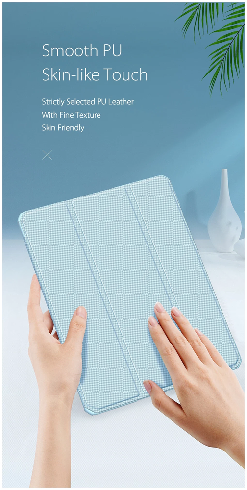 Чехол книжка Dux Ducis для Apple iPad 10 (2022) 10.9" Toby Series Голубой