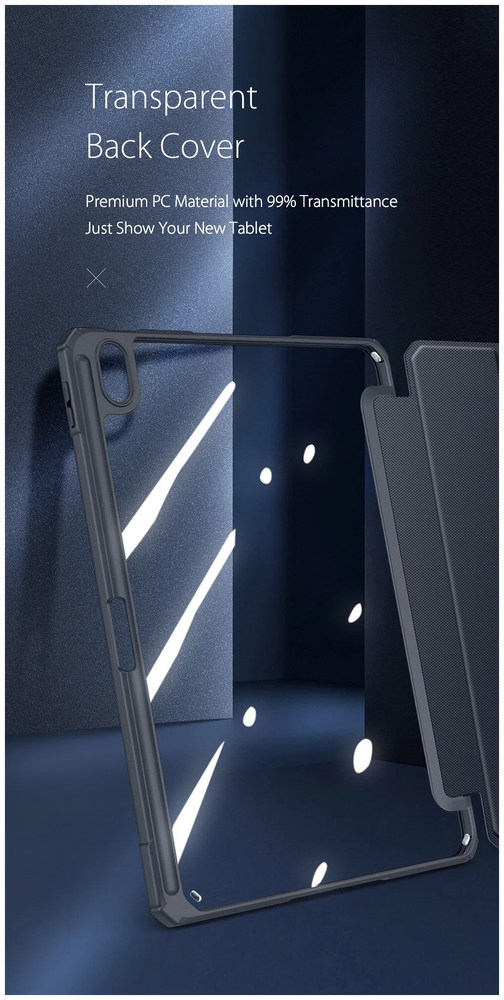 Чехол книжка Dux Ducis для Apple iPad 10 (2022) 10.9" Toby Series Черный