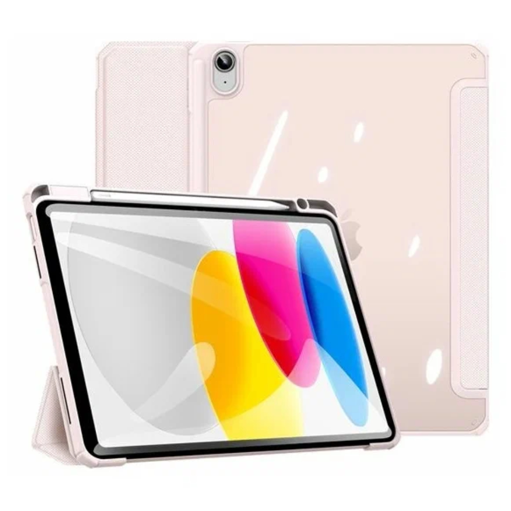 Чехол книжка Dux Ducis для Apple iPad 10 (2022) 10.9" Toby Series Розовый