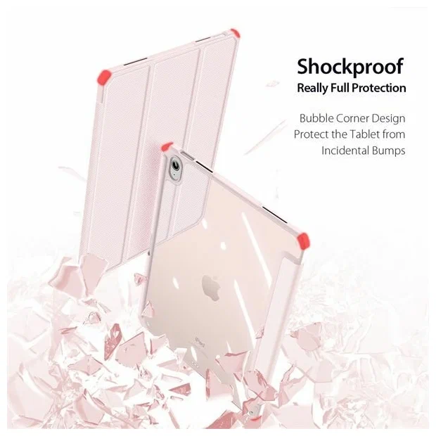 Чехол книжка Dux Ducis для Apple iPad 10 (2022) 10.9" Toby Series Розовый