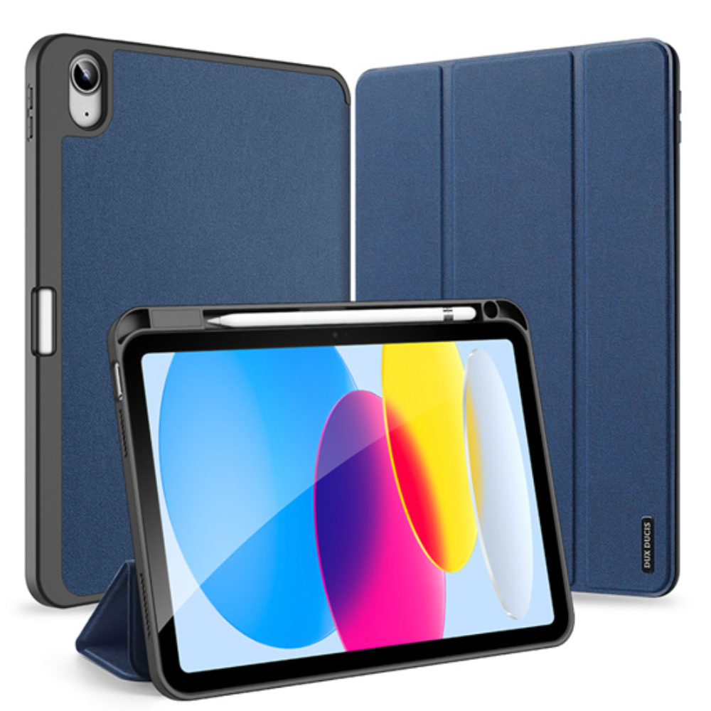 Чехол книжка Dux Ducis для Apple iPad 10 (2022) 10.9" Domo Series Синий