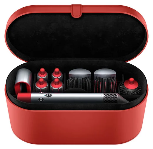 Стайлер Dyson Airwrap Styler Complete (Short) (HS01) никель/красный
