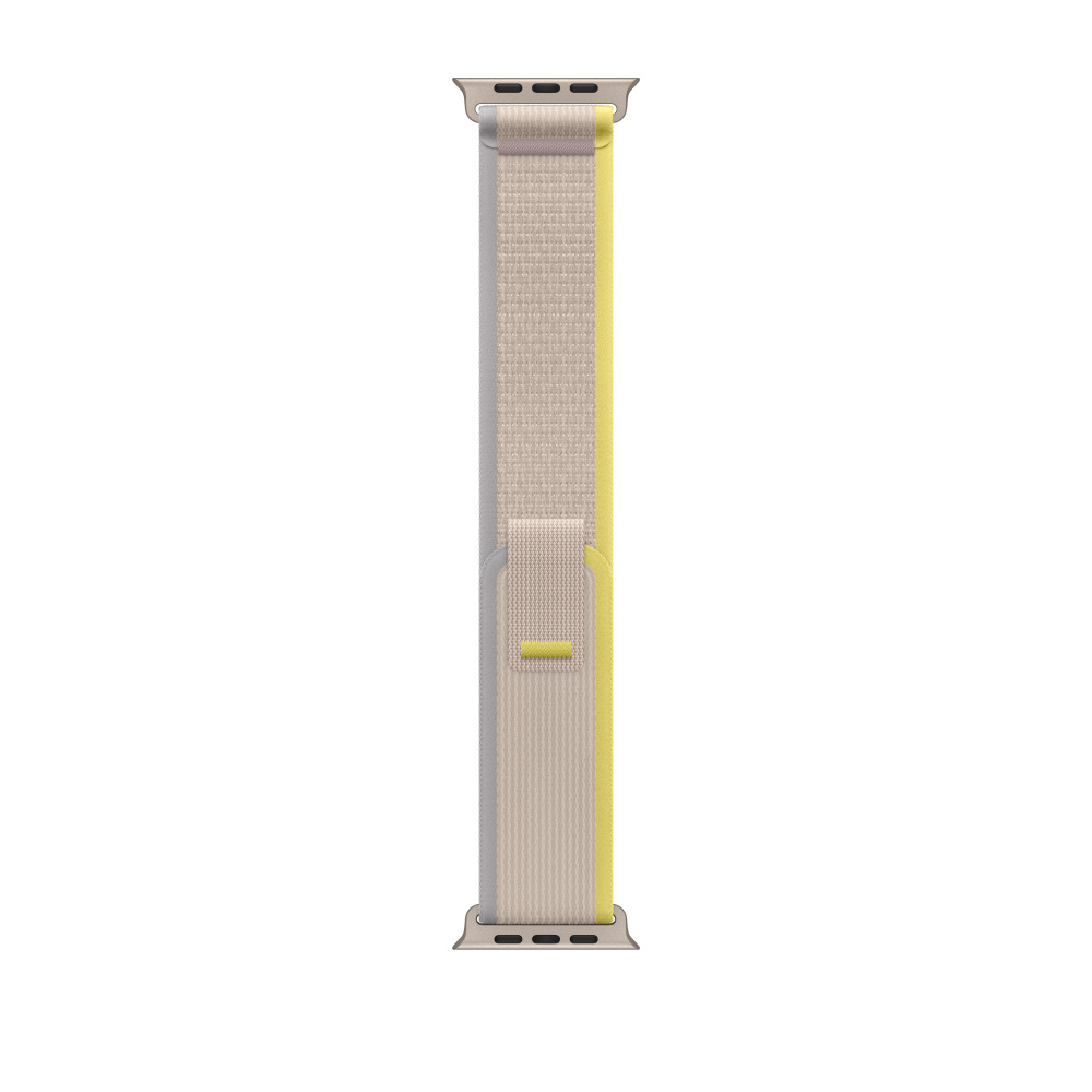 Ремешок для Apple Watch Ultra Trail Loop 49mm Yellow/Beige -  бежево-желтый