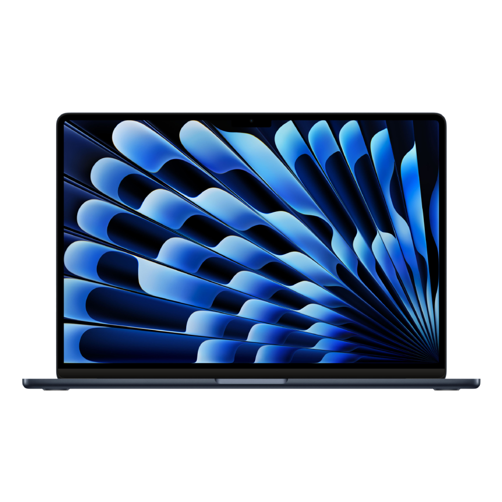 Ноутбук Apple MacBook Air 15" (M2, 8C CPU/10C GPU, 2023), 8 ГБ, 256 ГБ SSD Midnight MQKW3