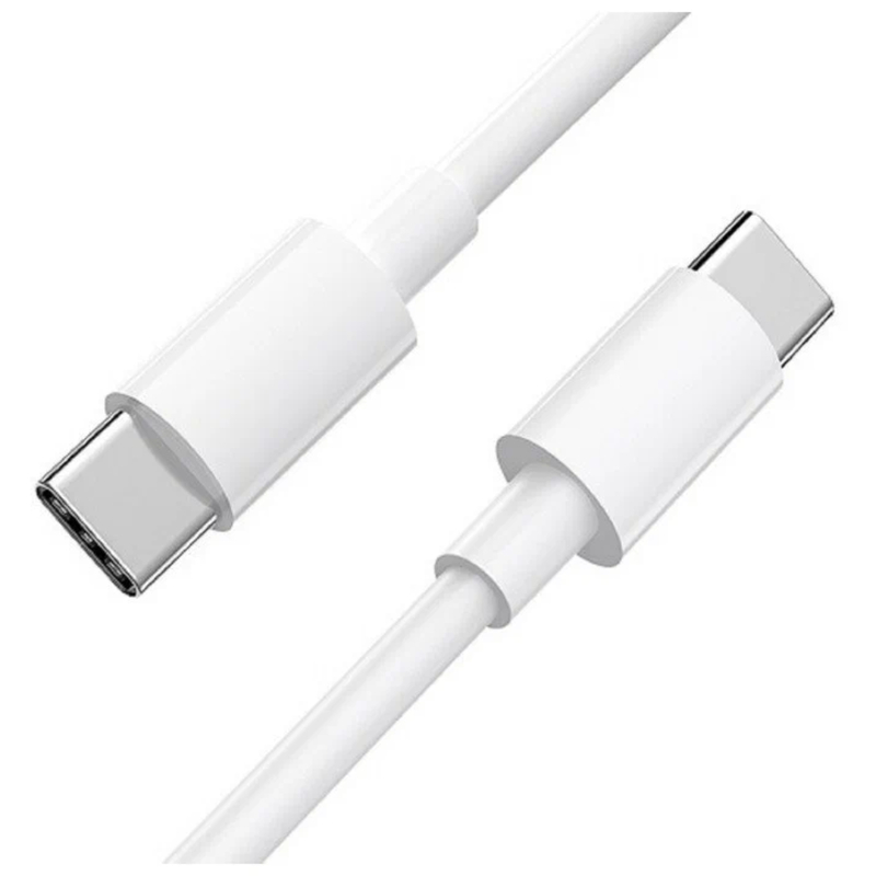 Кабель Hoco X51, Type-C - Type-C, 100 Вт 20 В, 5 А, 2 м, белый
