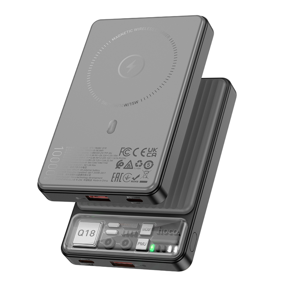 Пoвербанк hoco Q18 10000 mAh Черный