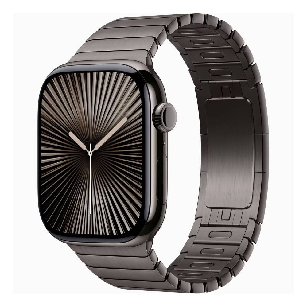Apple Watch Series 10 GPS+Cellular 42mm Slate Titanium Case with Slate Link Bracelet