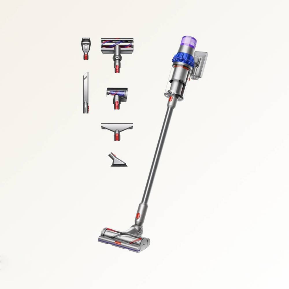 Пылесос Dyson V15 Detect Extra SV47 Серый/Синий
