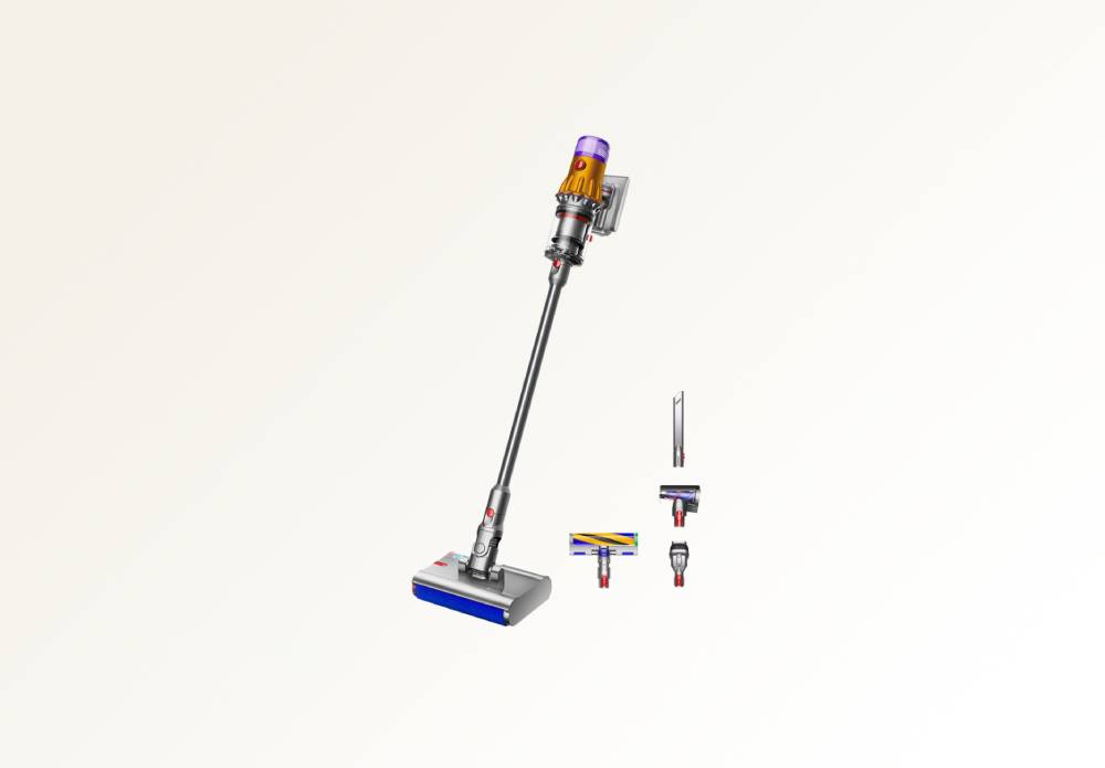 Пылесос Dyson V12s Detect Slim Submarine Серый/Золотой