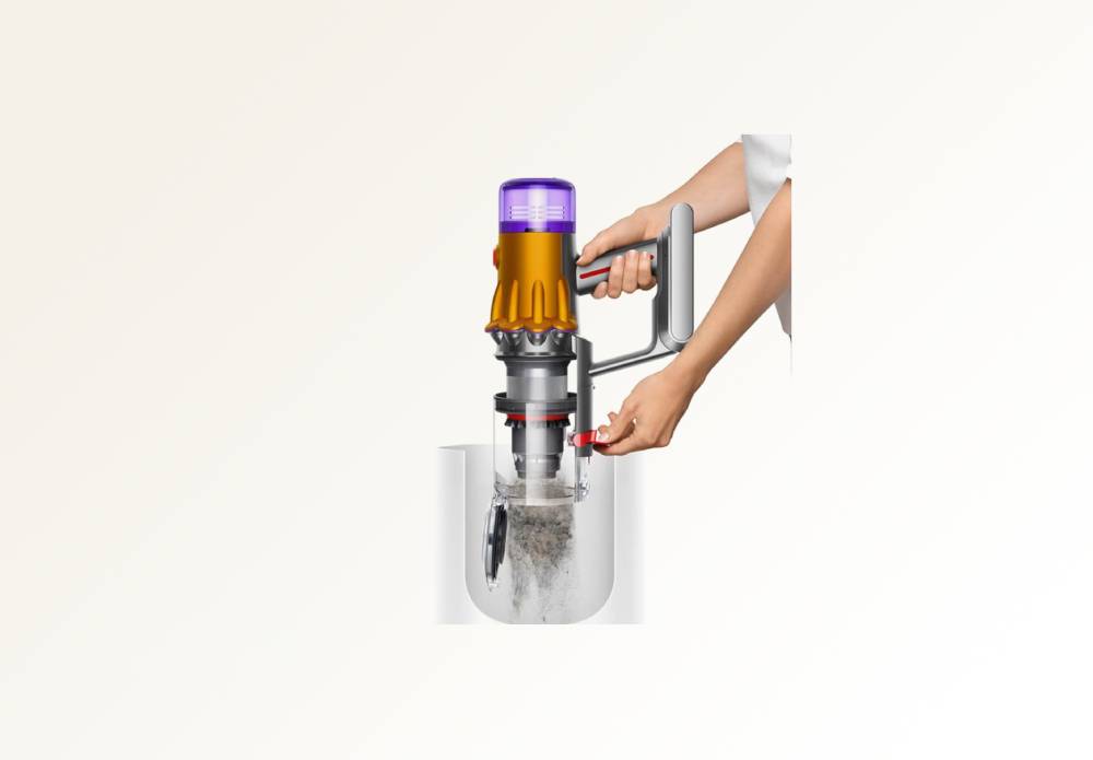 Пылесос Dyson V12s Detect Slim Submarine Серый/Золотой