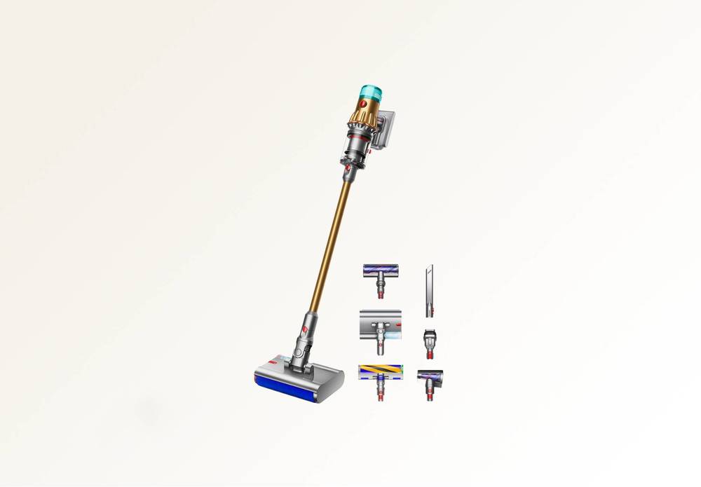 Пылесос Dyson V12s Detect Slim Submarine Complete Золотой/Золотой