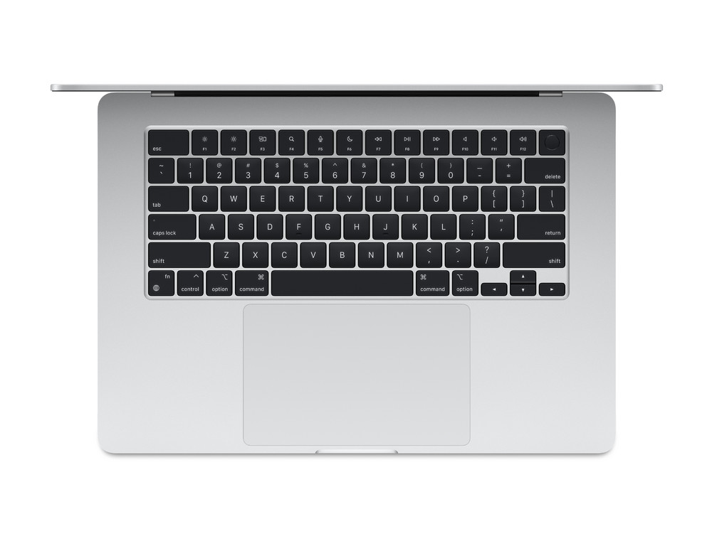 Ноутбук Apple MacBook Air 15" (M2, 8C CPU/10C GPU, 2023), 8 ГБ, 512 ГБ SSD Silver MQKT3
