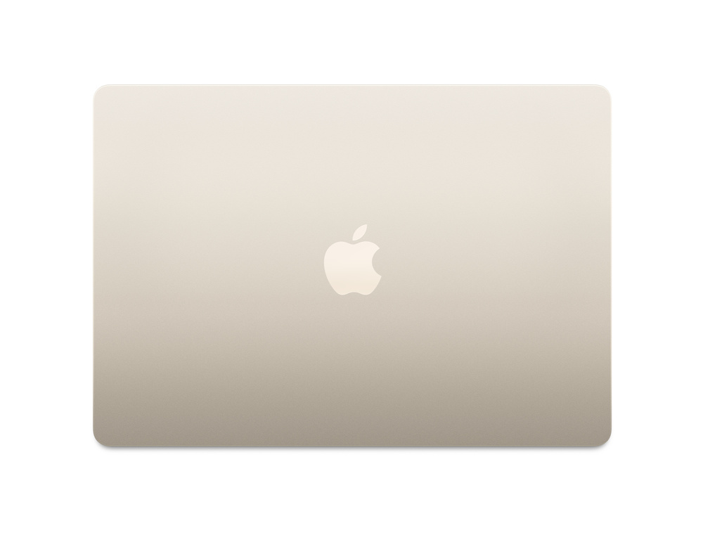Ноутбук Apple MacBook Air 15" (M2, 8C CPU/10C GPU, 2023), 8 ГБ, 256 ГБ SSD Starlight MQKU3