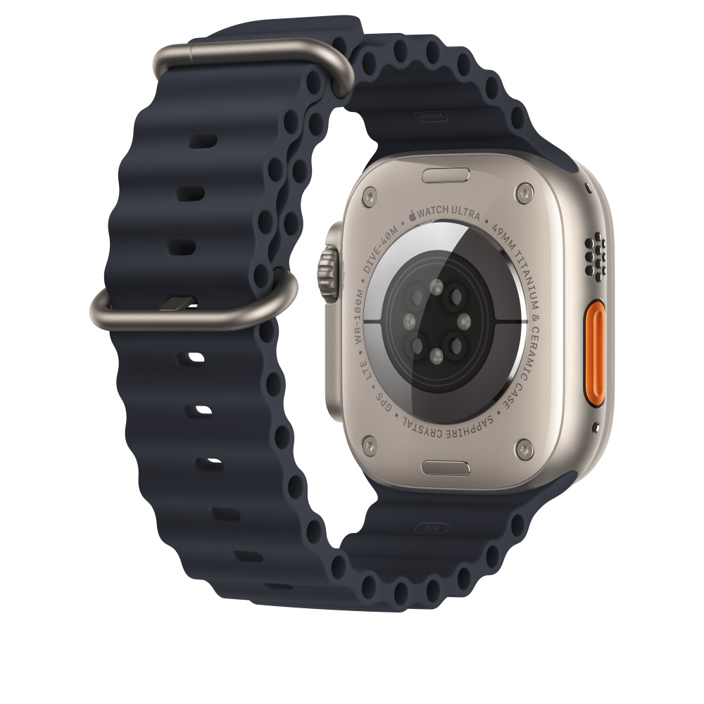 Ремешок Оcean band для Apple Watch 42/44/45/49 mm черный