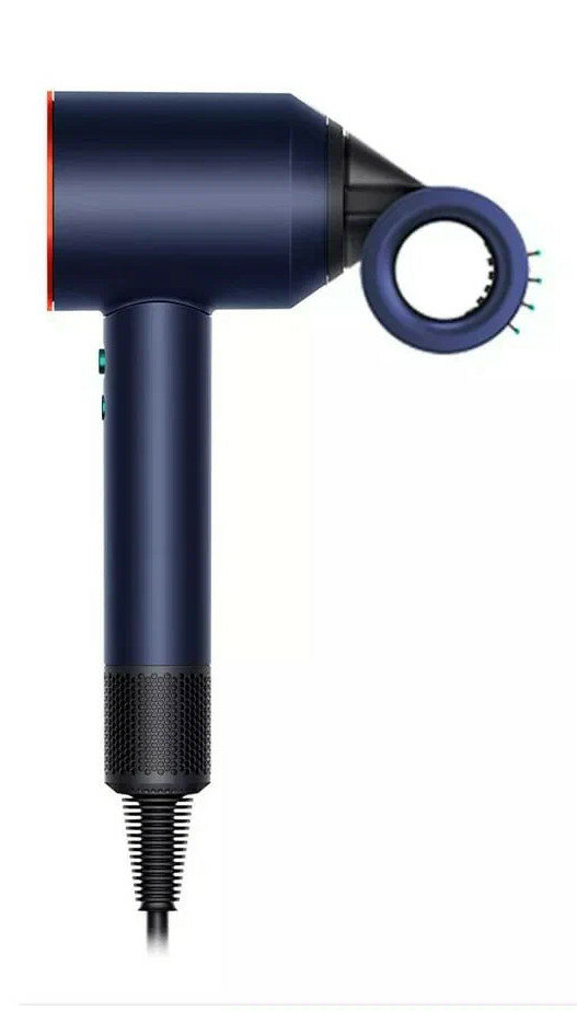 Фен Dyson Supersonic HD15 gift box HK, prussian blue/topaz orange