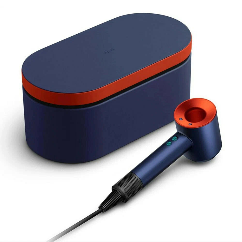 Фен Dyson Supersonic HD15 gift box HK, prussian blue/topaz orange