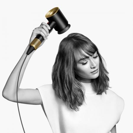 Фен Dyson Supersonic HD15 gift box HK, onyx/gold