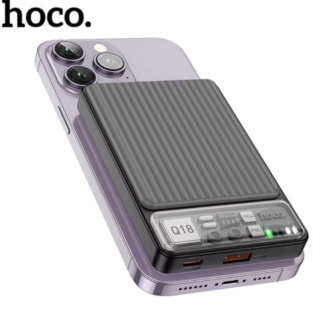 Пoвербанк hoco Q18 10000 mAh Черный