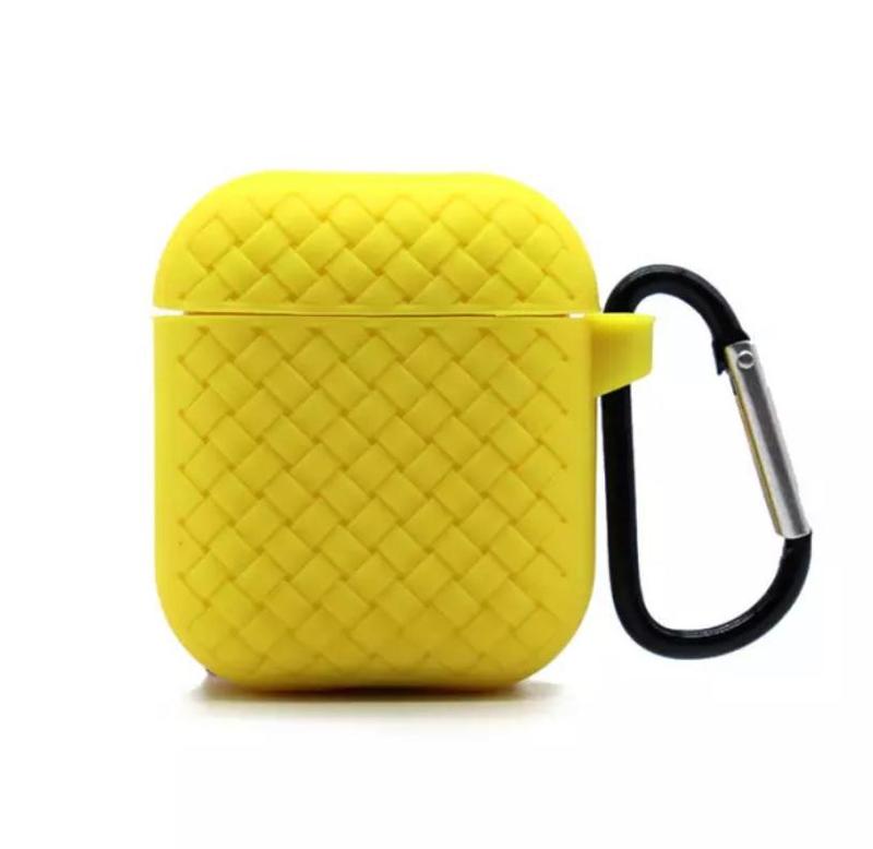 Чехол плетение для AirPods Yellow